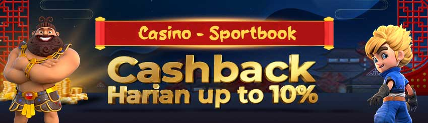 Bonus Cashback Harian CASINO & SPORTSBOOK